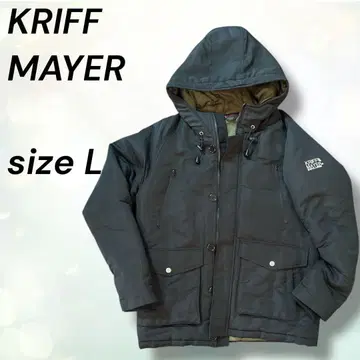 새상품급 KRIFF MAYER 패딩 자켓 L 사이즈 블랙