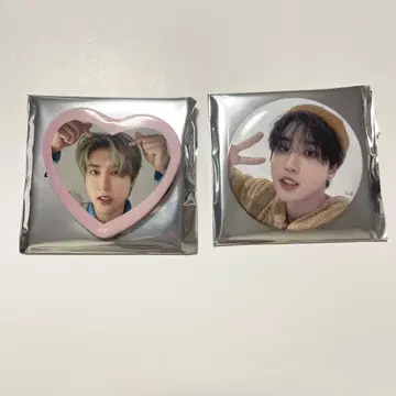 StrayKids EXHIBITION 전시회 한 지성 캔뱃지 세트