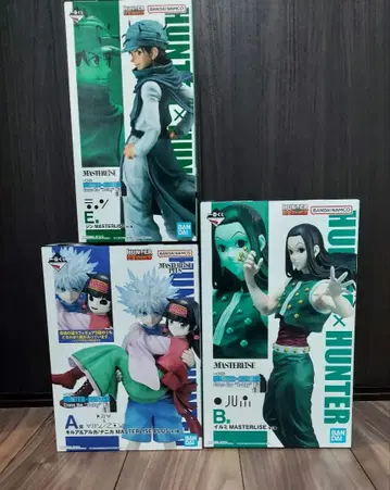 헌터헌터 제일복권 키루아&아르카, 이르미, 진 피규어