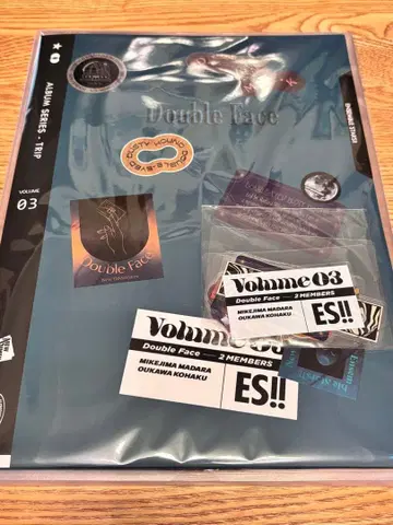 앙스타 중국 TRIP DoubleFace 클리어 파일 스티커