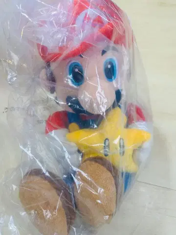 슈퍼 마리오 제일복권 A상 마리오 말하는 봉제 인형 미개봉 새상품