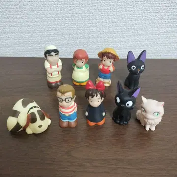 단종품 새상품급 마녀 배달부 키키 손가락 인형 9체 컴플리트