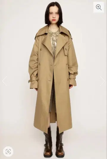 MOUSSY [ HOODED OVER TRENCH 코트 ]