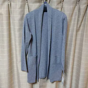 새상품 아소시에 캐시미어 100% 롱 가디건 정가 71500엔