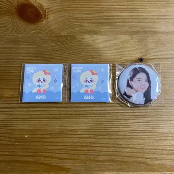 NiziU 아야카 아노 캔뱃지