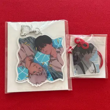 빛이 죽은 여름 아크릴 키링 2점