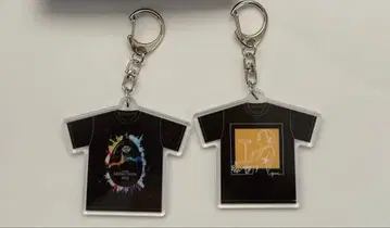 유리 아시아 투어 랜덤 복권 티셔츠 키링 2점