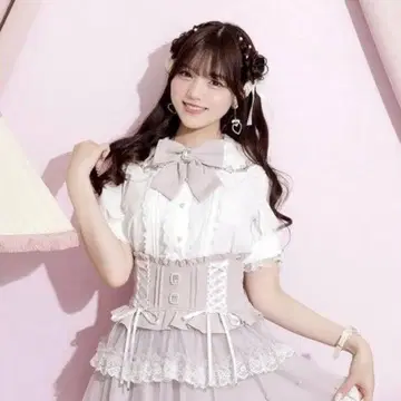 노에미 NOEMIE 메니 리본 레이스업 커프스 블라우스