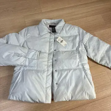 BANANA REPUBLIC 라이트 그레이 다운 자켓 S