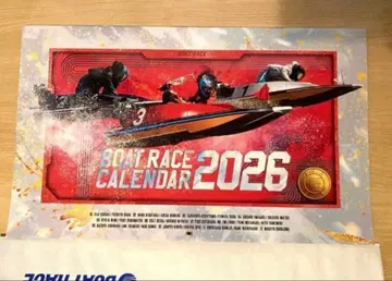 새상품 4권 경정 보트 레이스 달력 2026 보트 레이서 덤 포함