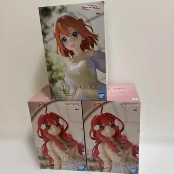 5등분의 신부 피규어 3점 나카노 미쿠 나카노 요츠바