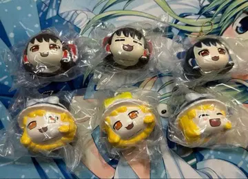 동방Project 천천히 스퀴즈 마스코트 전 6종 세트