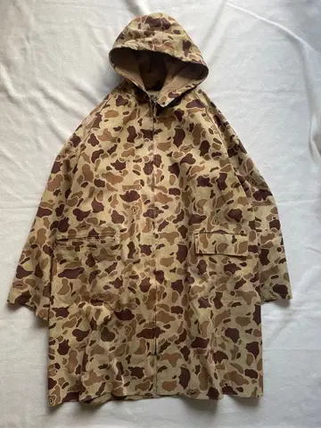 (레어) 60s 필기체 택 L.L.Bean 엘엘빈 덕 헌터 카모