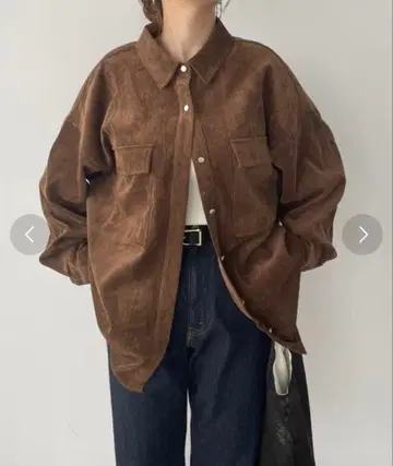 [ 새상품 ] 210nouve 코듀로이 오버 사이즈 셔츠