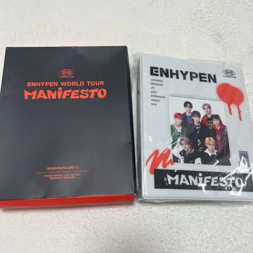 enhypen manifesto 트레이딩 카드 바인더