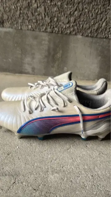 Puma 축구화 스파이크 화이트/멀티