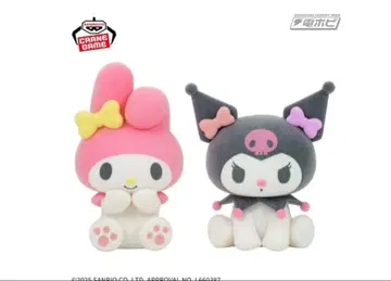 마이멜로디 & 쿠로미 피규어 세트