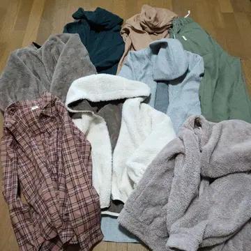 여성용 M 겉옷 등 묶음 판매