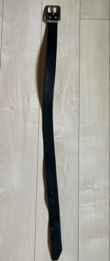 블랙 가죽 벨트 사이즈 30 메탈 버클