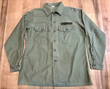 빈티지 US ARMY 70s 유틸리티 셔츠 밀리터리 미군