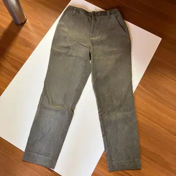 crocodile 코듀로이풍 테이퍼드 팬츠