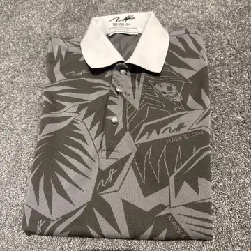 MARK & LONA 피케 셔츠 그레이