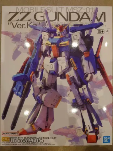 반다이 건담 프라모델 MG 1/100 ZZ 건담 Ver.Ka 더블 제타