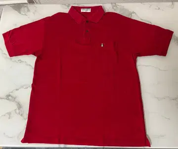 빨간색 L 사이즈 피케 셔츠 먼싱웨어 자수 골프웨어