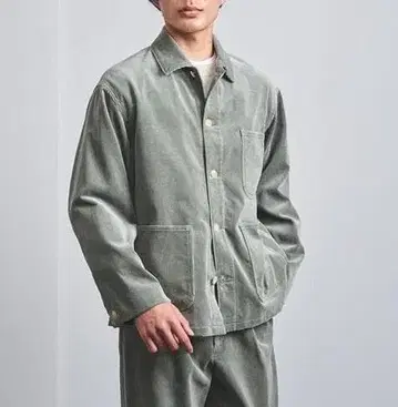 유나이티드 애로우즈 별주 AURALEE 코듀로이 커버올 4