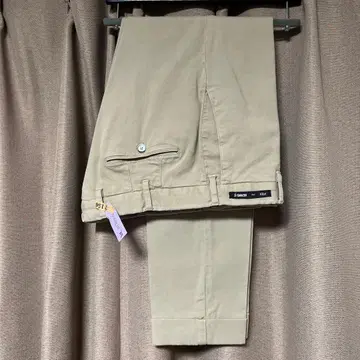 PTO1 per BEAMS 별주 베이지 치노 팬츠