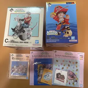 제일복권 드래곤볼 스냅 피규어 B 손오공 C상 거북선인