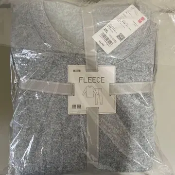 새상품 유니클로 니트 플리스 세트 XXL 룸웨어