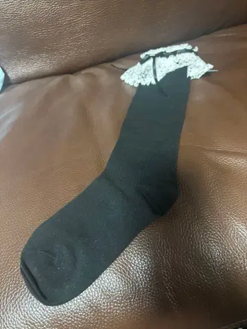 베이비더스타즈 샤인브라이트 리본 하이삭스