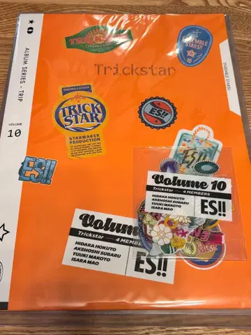 앙스타 중국 TRIP Trickstar 클리어 파일 스티커