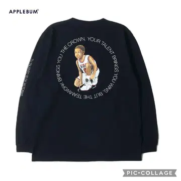 새상품급 APPLEBUM 론T 조던 소년 네이비