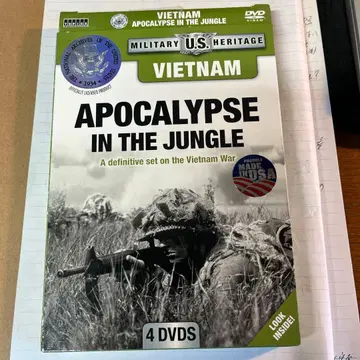 APOCALYPSE IN THE JUNGLE 4 DVDs