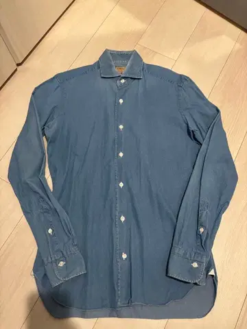 BARBA 데님 셔츠 38