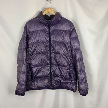 UNIQLO 프리미엄 울트라 라이트 다운 퍼플 XL B4000