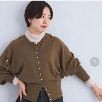 새상품 그린레이블 에브리 니트 크루넥 2WAY 워셔블