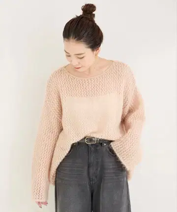 B.C STOCK 모헤어 라이크 니트 풀오버