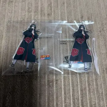 NARUTO 아크릴 스탠드 2개 세트 우치하 이타치 니지겐노모리