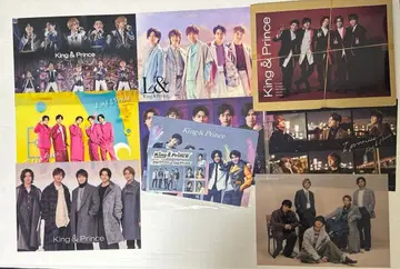 King & Prince 클리어 포스터 8장 책받침 씰