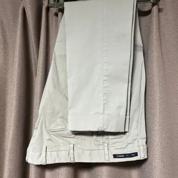 BEAMS 별주 PT01 치노 팬츠 베이지