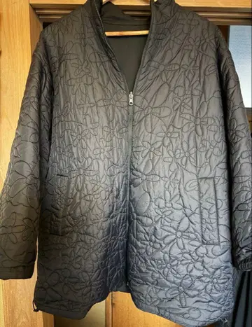 [ 새상품급 ] AMOMENTO 퀼팅 자켓 리버서블