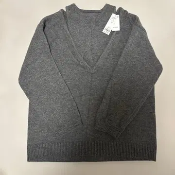 ANGIE 앙상블풍 V넥 니트 프리 사이즈