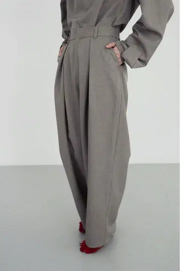 DOUBLE TACK PANTS /SAND