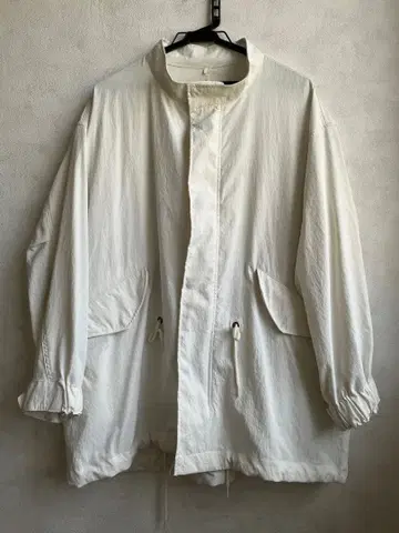 사만사 모스2 화이트 모즈 코트