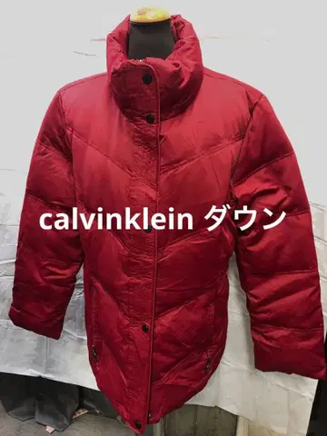 calvinklein 다운 코트