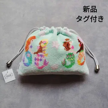 [ 새상품, 택 포함 ] FEILER 블루 머메이드 왈츠 파우치