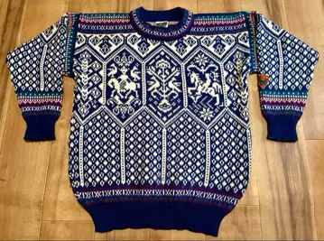 빈티지 DALE OF NORWAY 크루넥 노르딕 스웨터 M